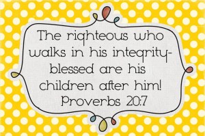 proverbs 20-7